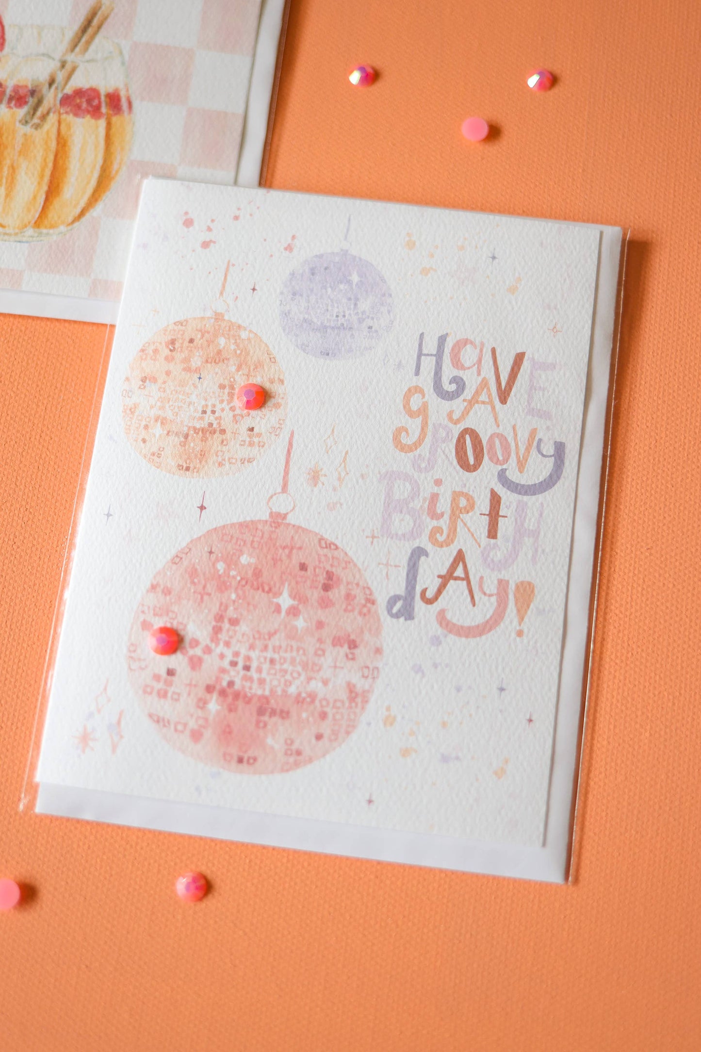 Have a Groovy Birthday Disco Card