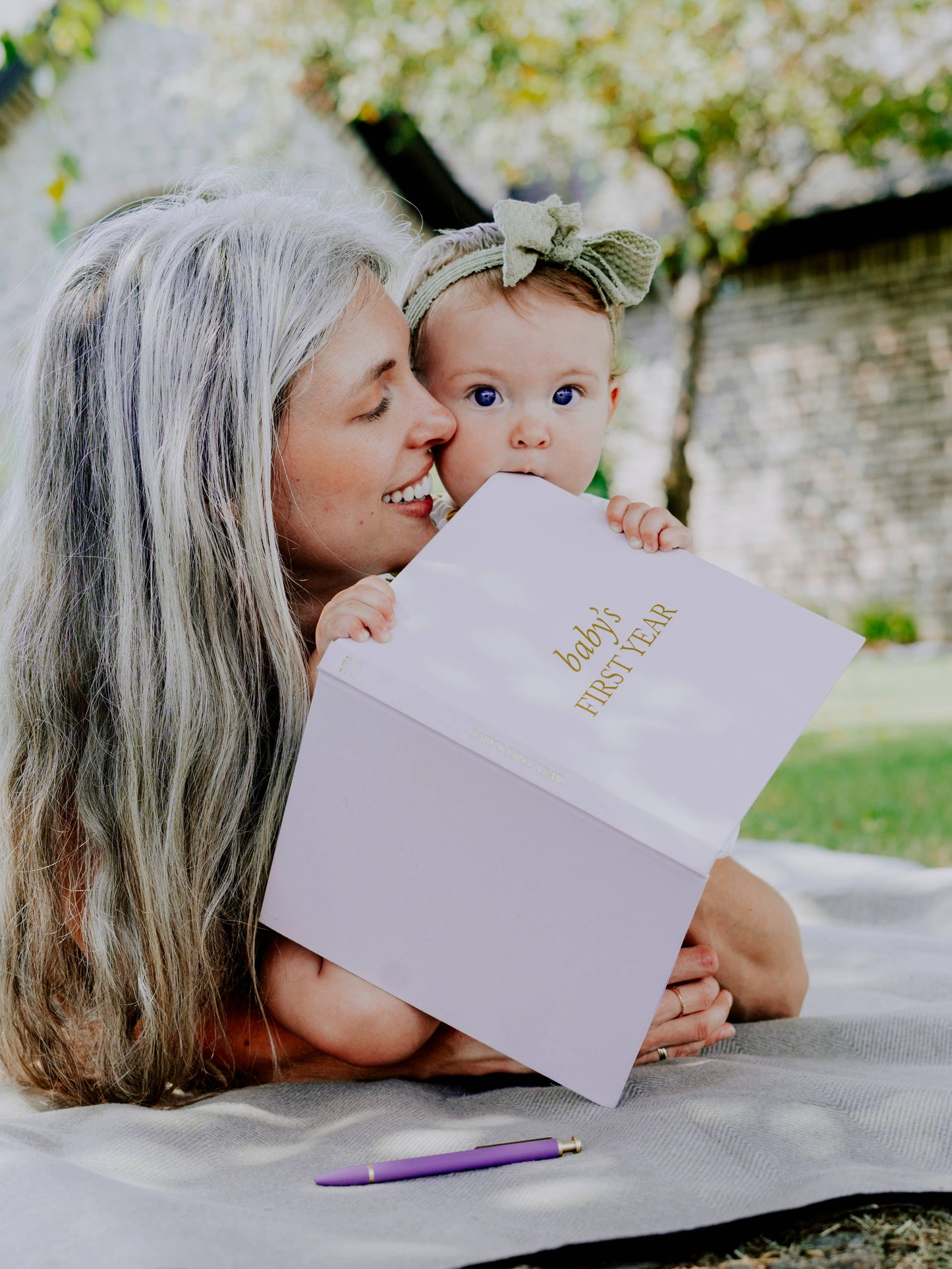 Baby's First Year Memory Book & Photo Album