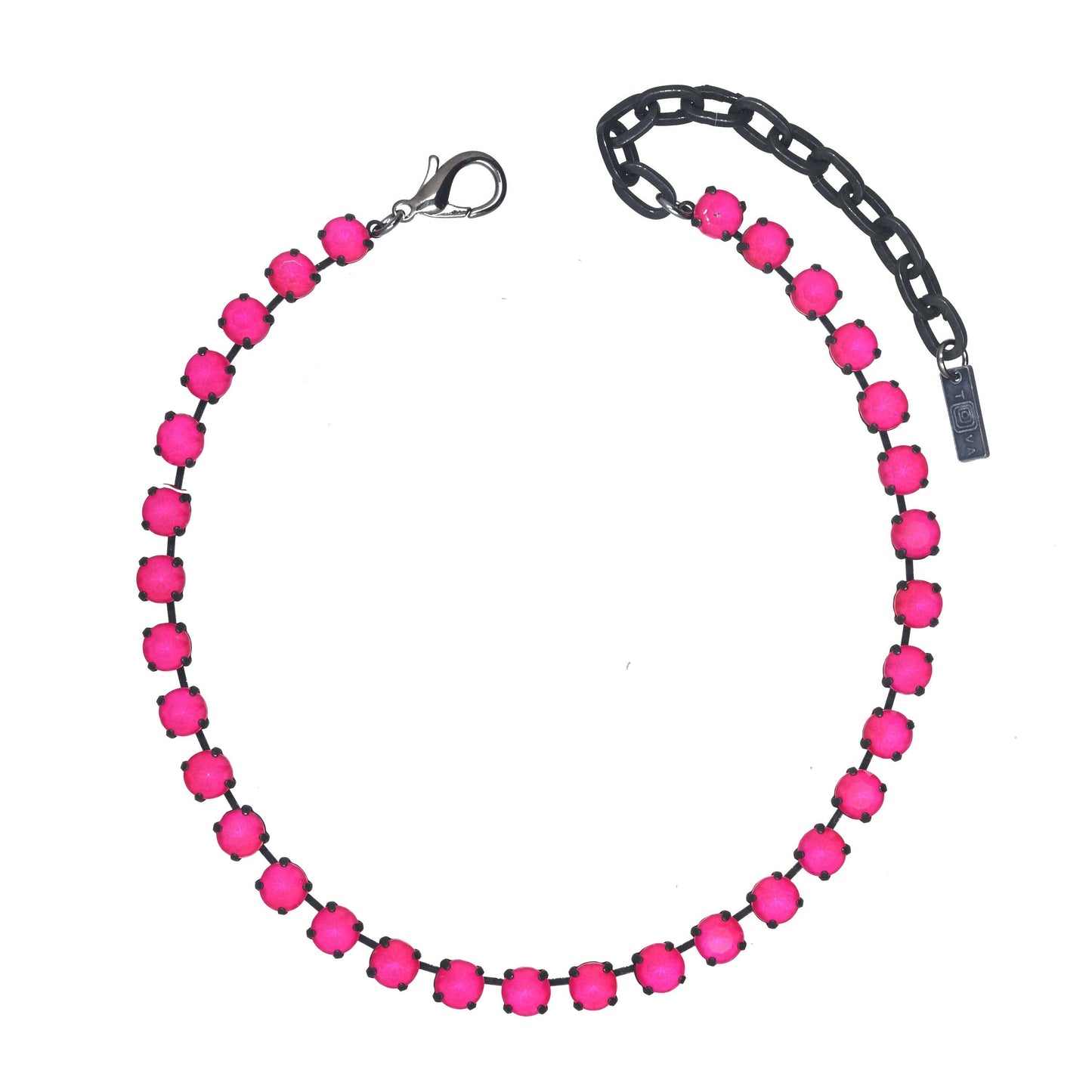 Oakland Smutt Necklace-Electric Pink