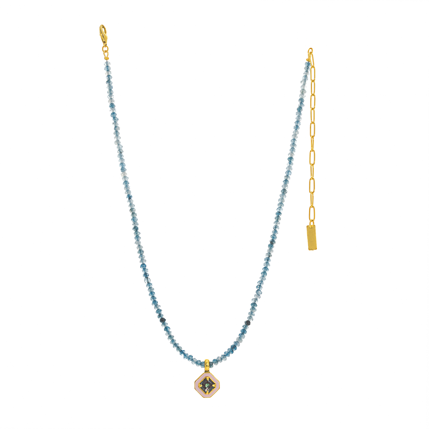 Dakota Necklace in Light Pink