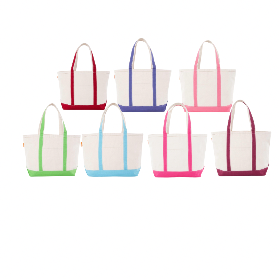 Large Canvas Tote- Embroidery Included