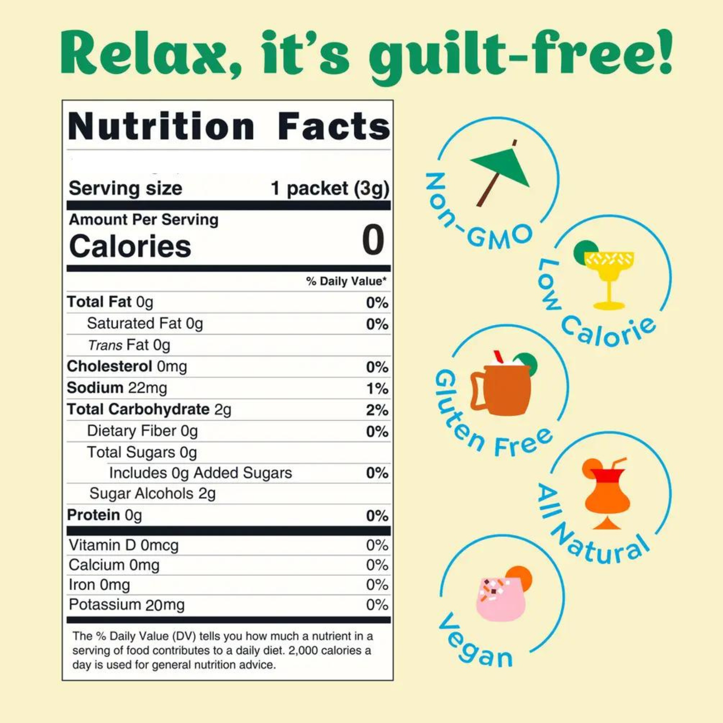 Skinny Margarita Mix- Single Packet