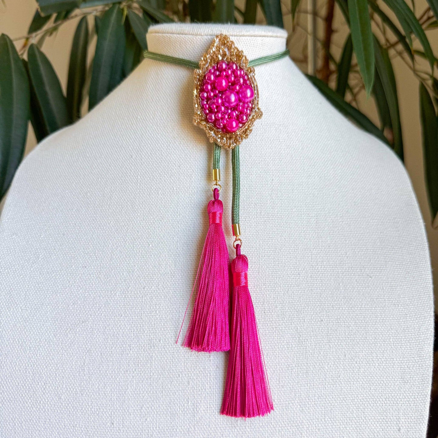 Bead Bolo No. 9 Necklace