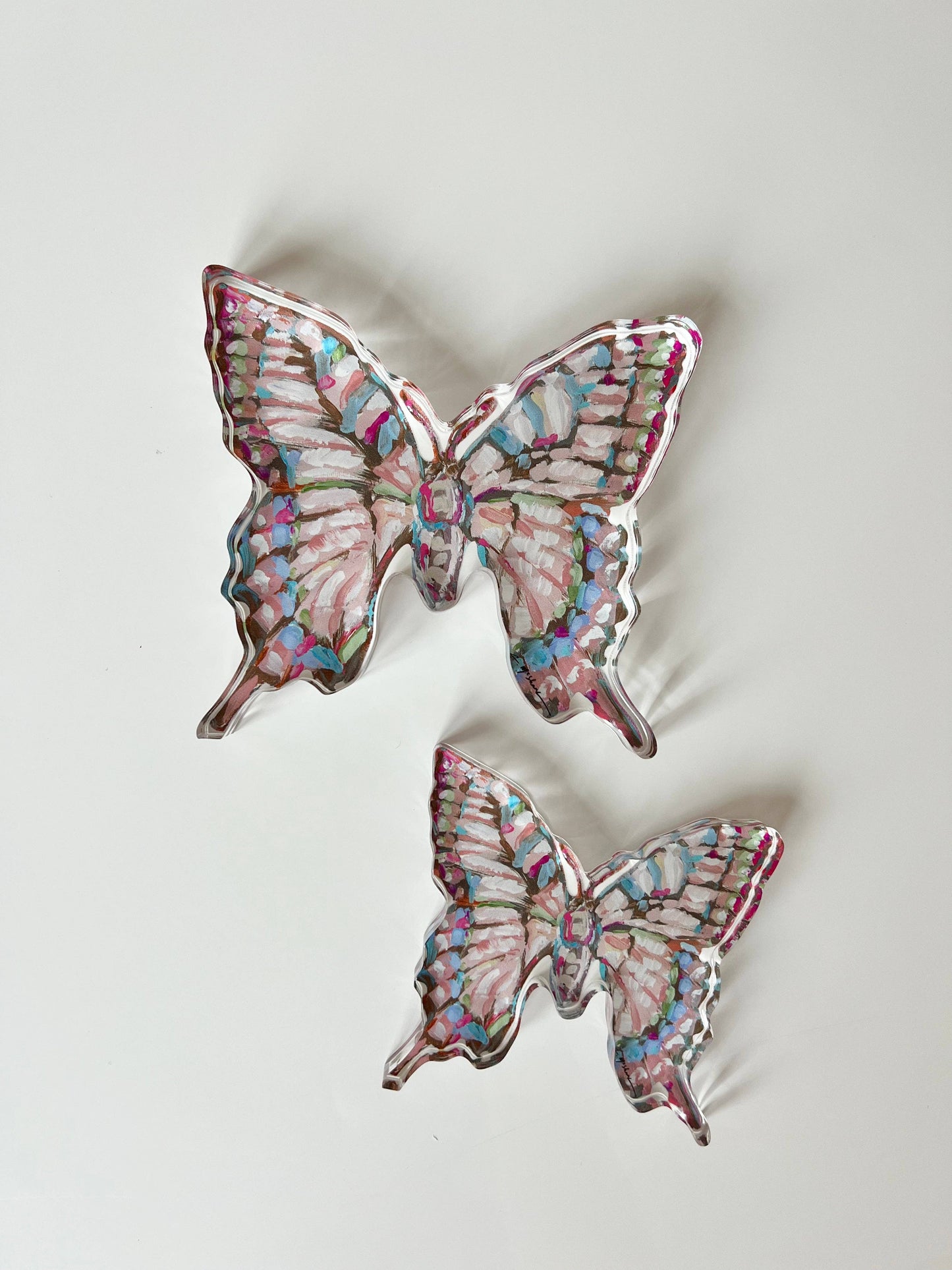 "Butterfly II" Acrylic Small Shelfie