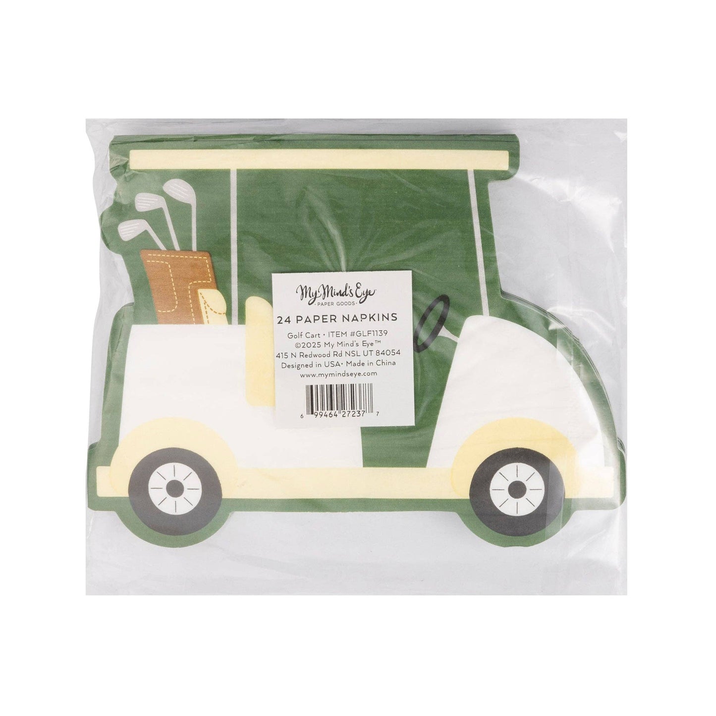 Golf Cart Napkins 24ct