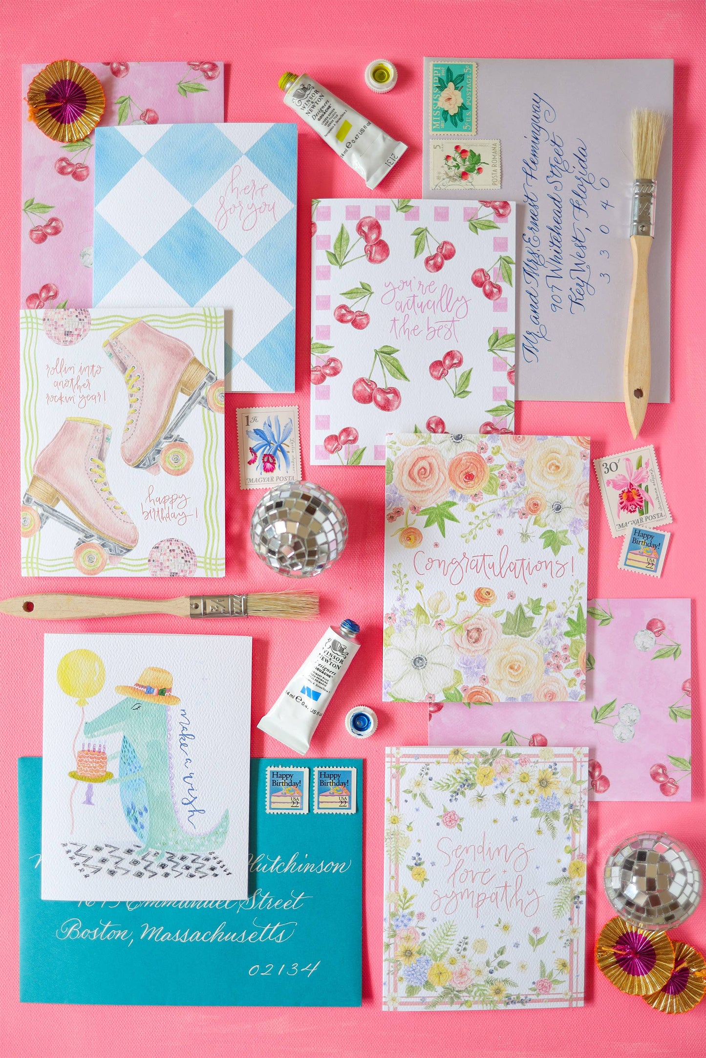 Make a Wish Alligator Card