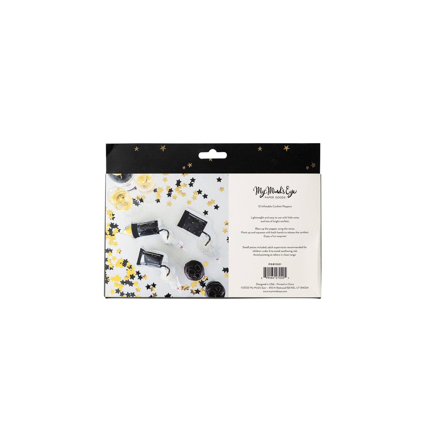 Confetti Poppers 12ct