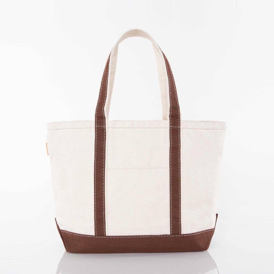 Medium Canvas Tote- Embroidery Included