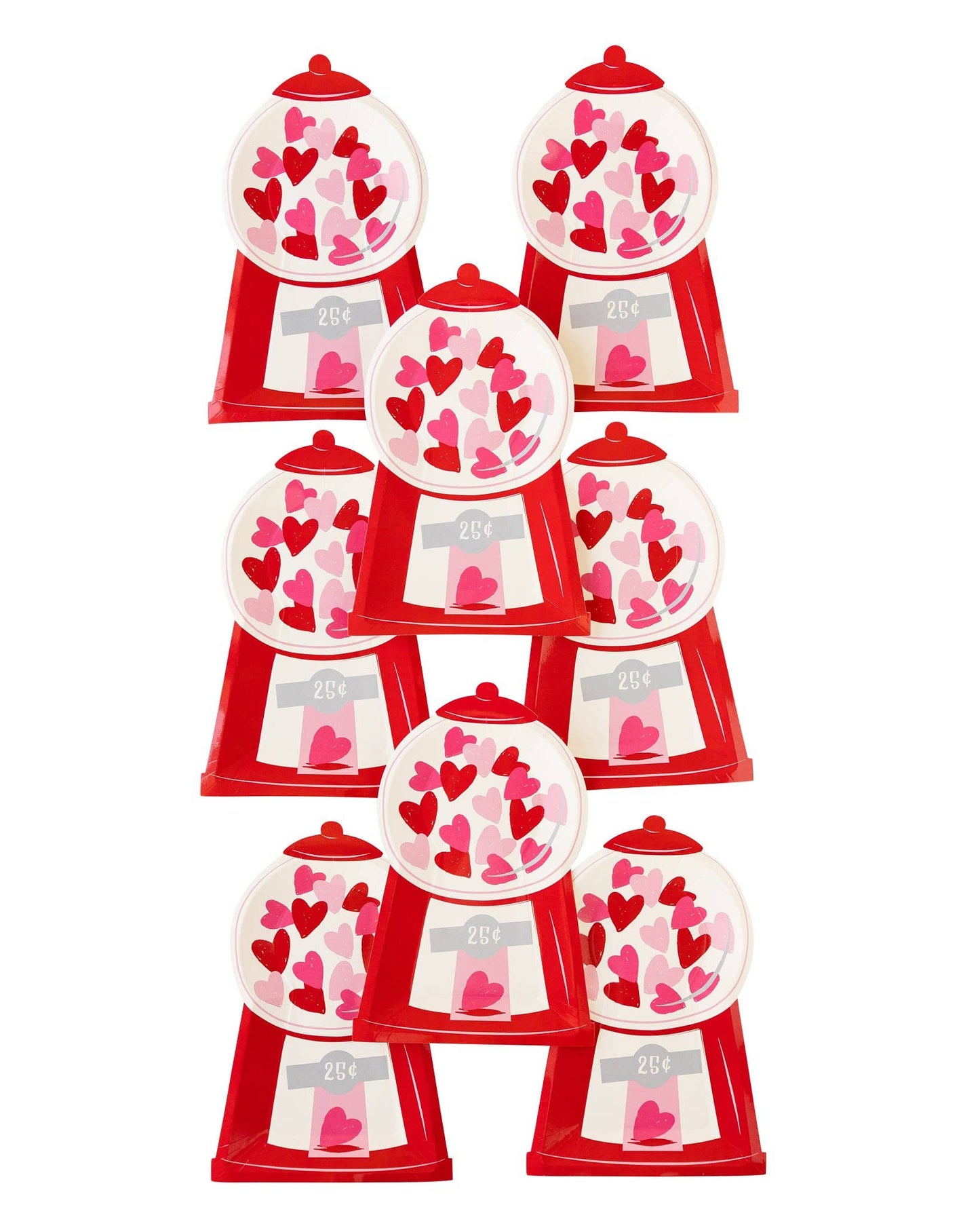 Bubblegum Machine Plates 8ct
