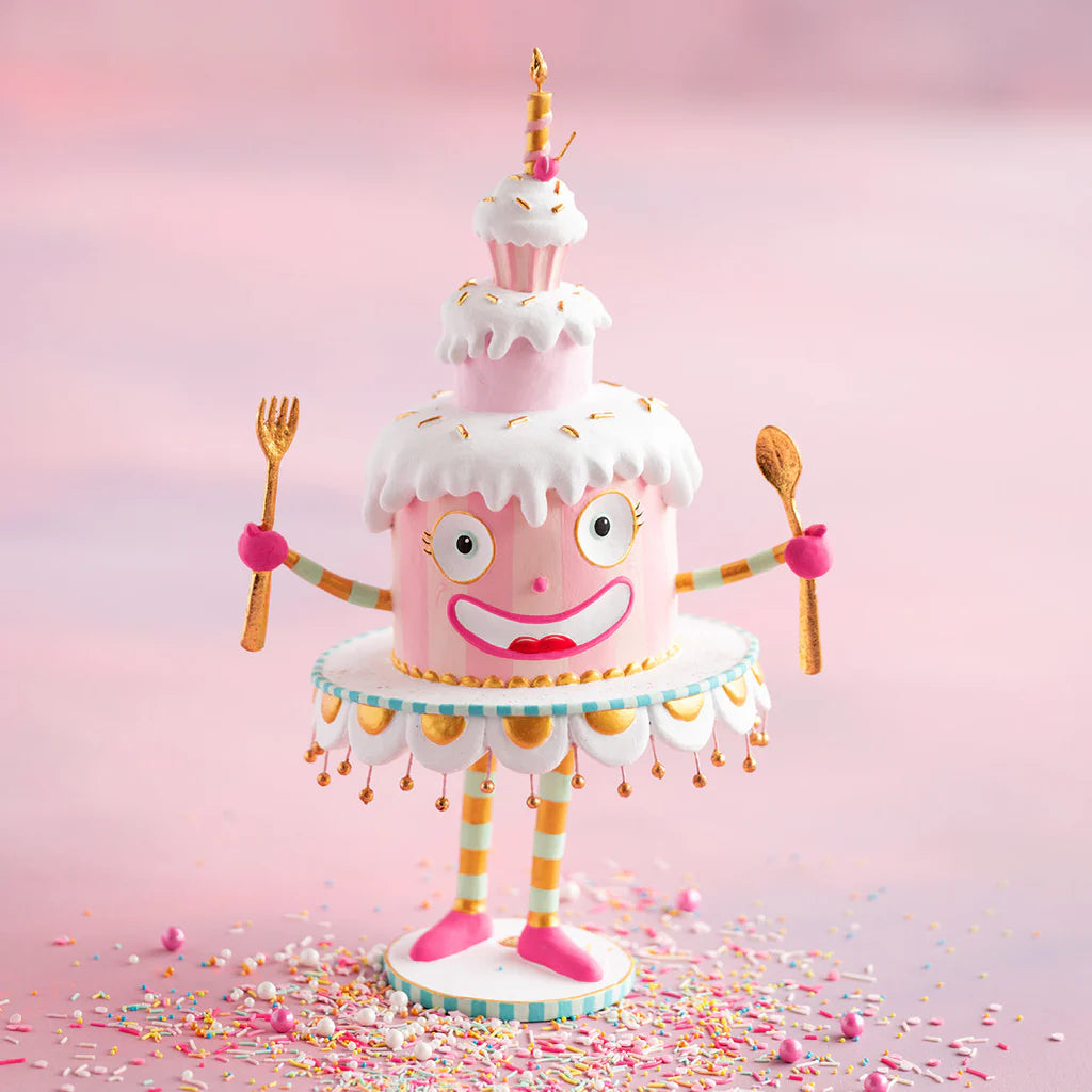 Glitterville Cakey Tabletop Decor