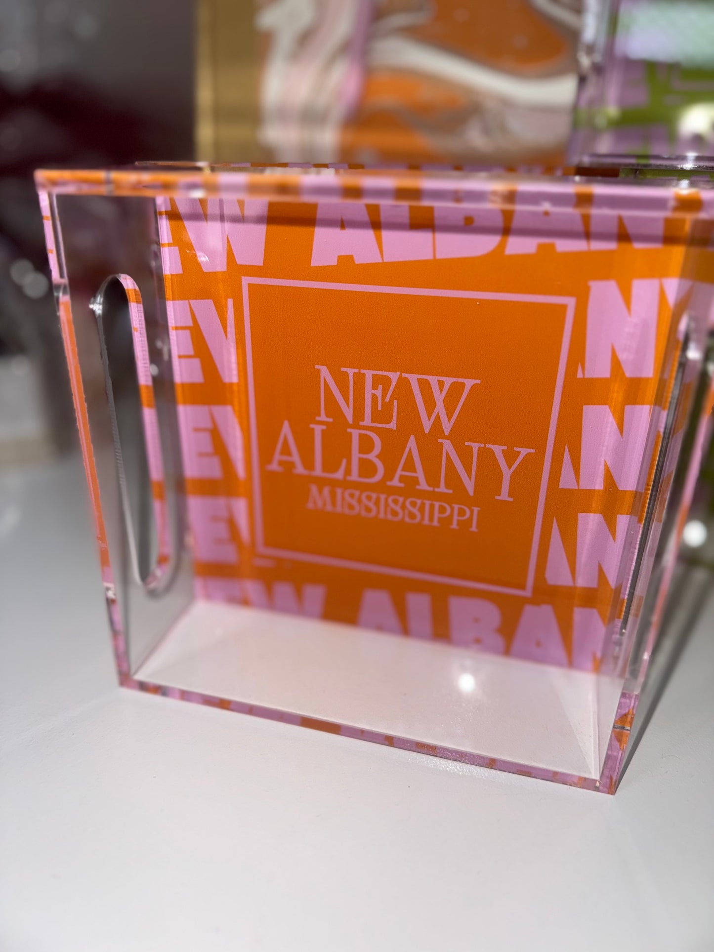 New Albany Acrylic Small Tray