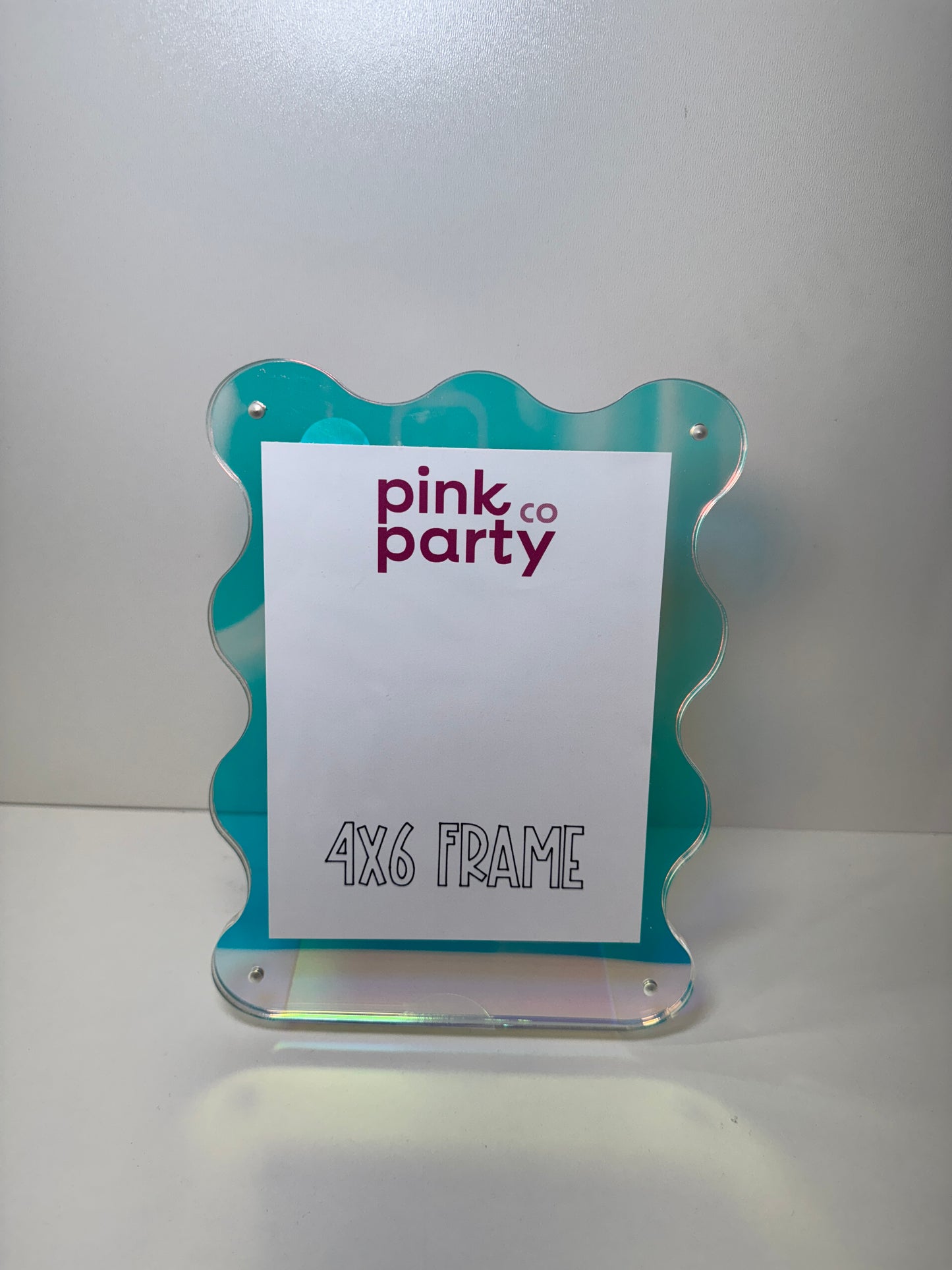 4x6 Wavy Iridescent Magnetic Frame