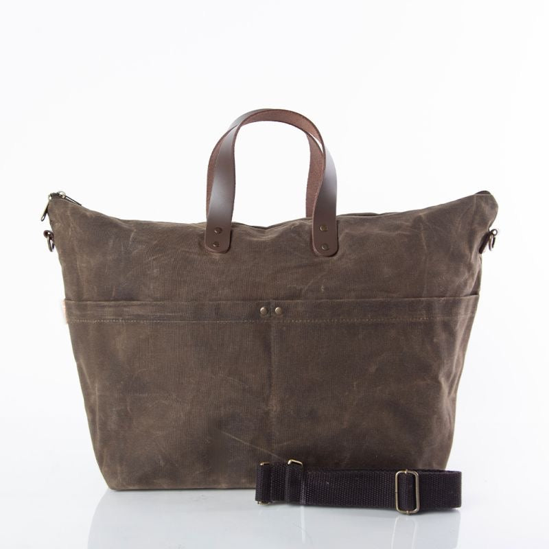 Waxed Traveler Tote (Multiple Colors)