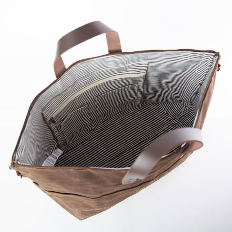 Waxed Traveler Tote (Multiple Colors)