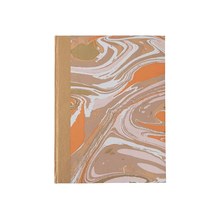 Marbled Hardcover Notebook