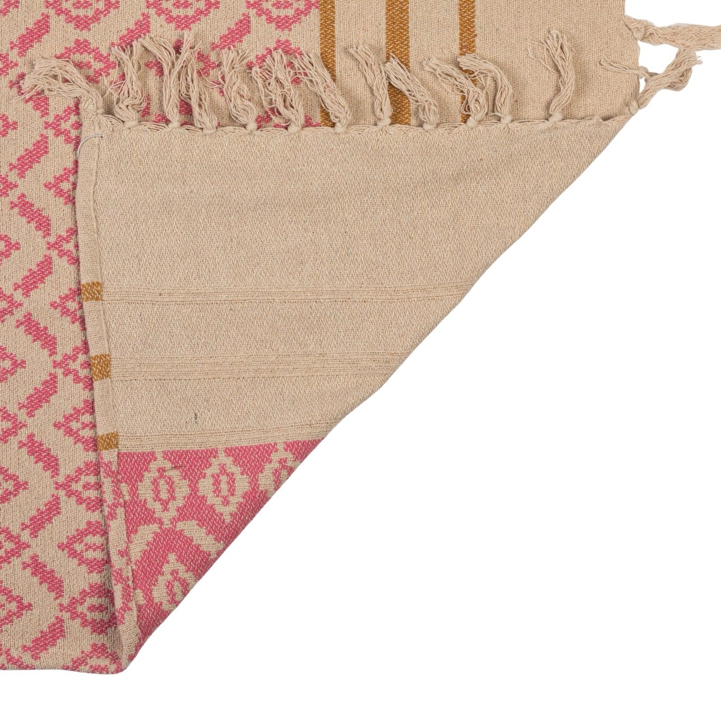 Striped Woven Throw Blanket