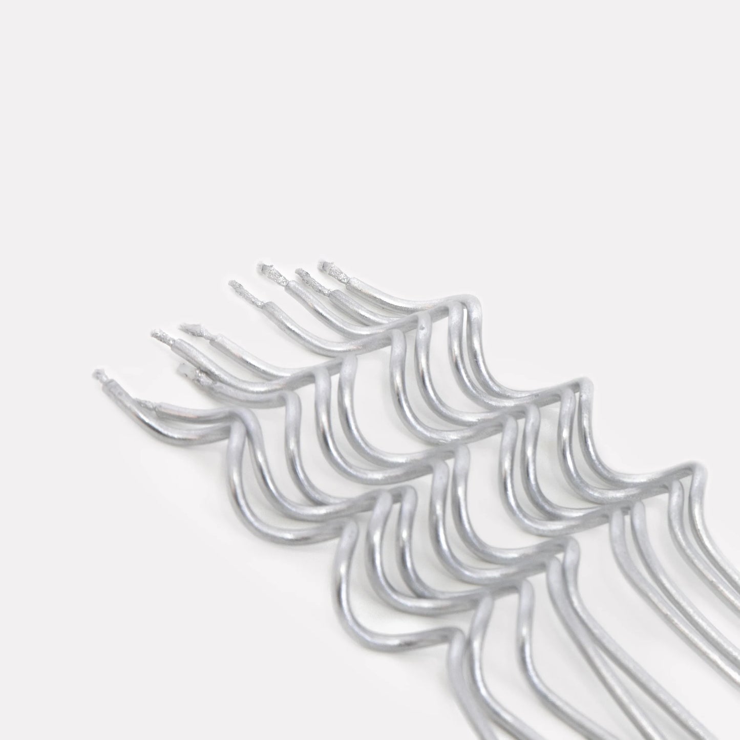 Meri Meri Silver Swirly Candles-20ct