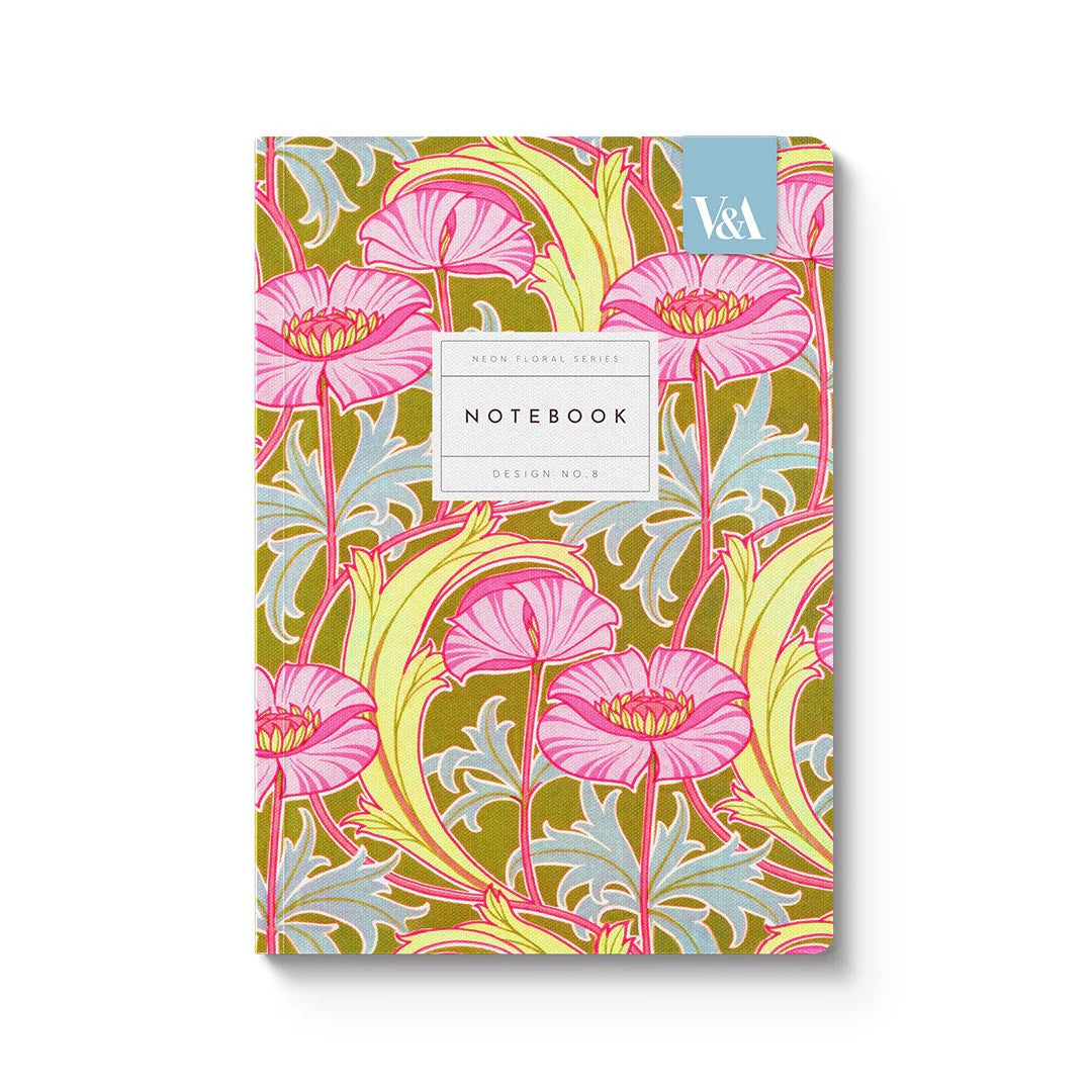 Pink Poppies Notebook