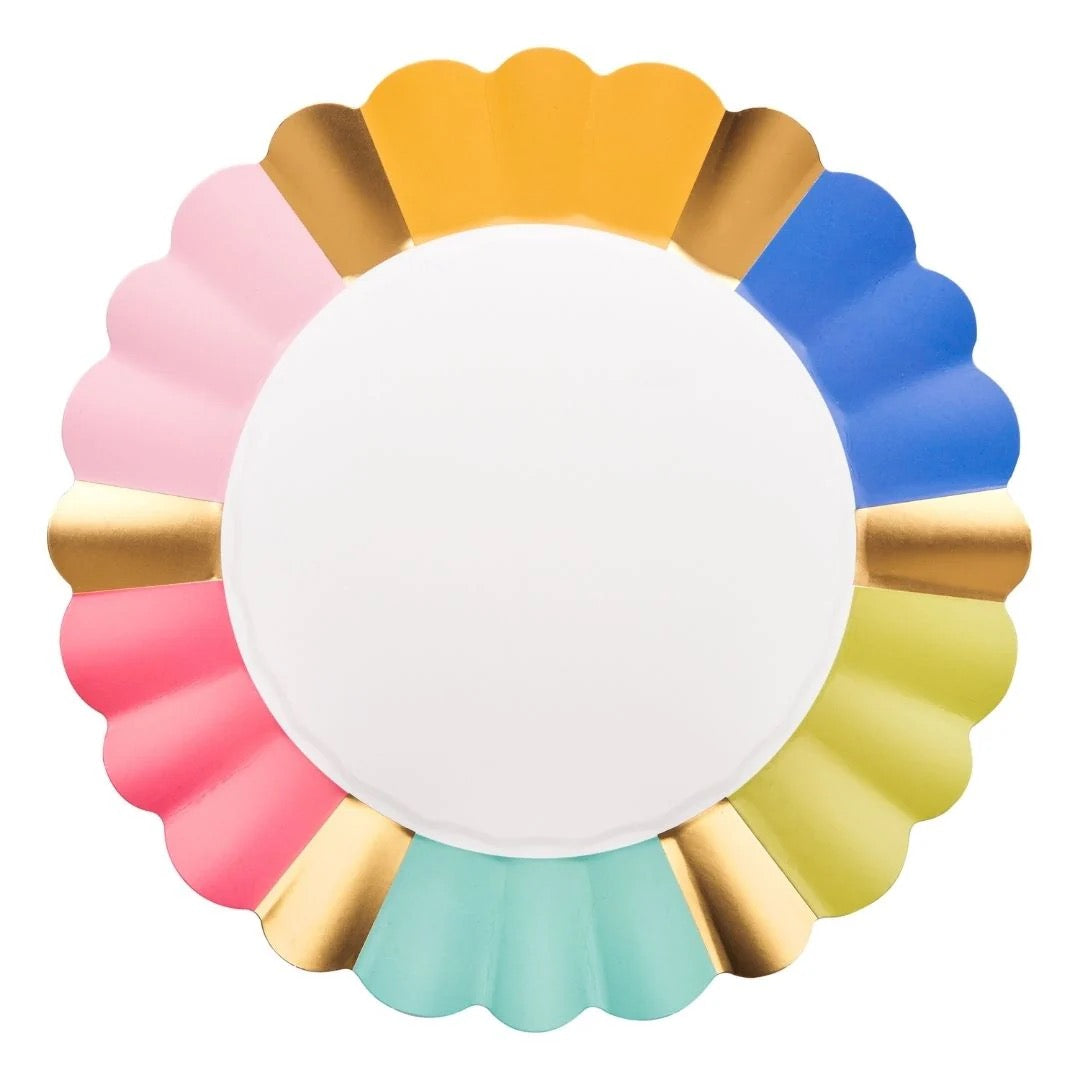 Scalloped Dinner Plate Panoply 8ct