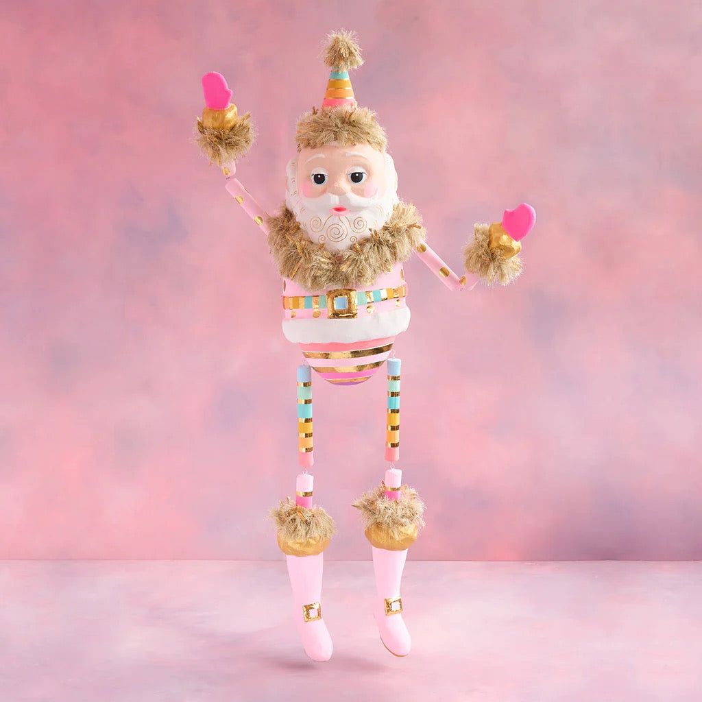 Glitterville Papa Noel Display