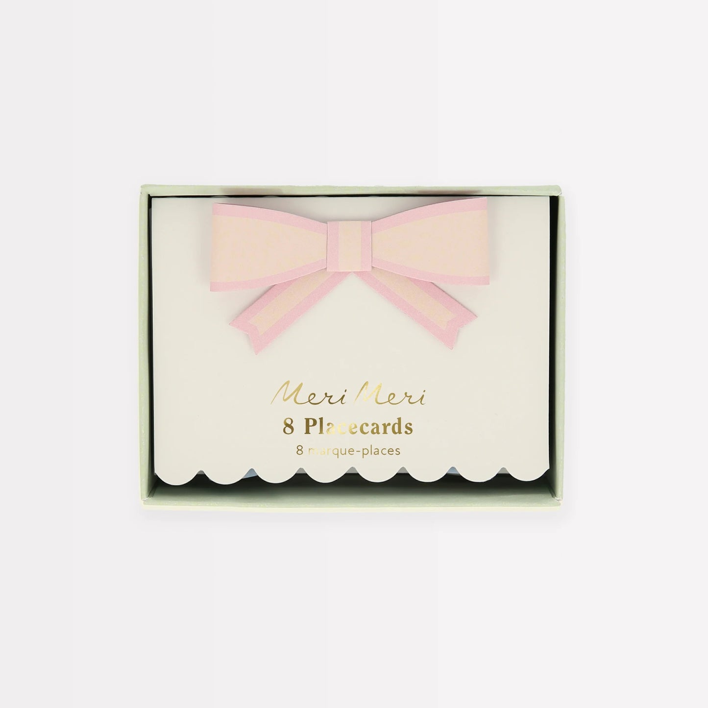 Meri Meri Pastel Bow Place Cards 8ct