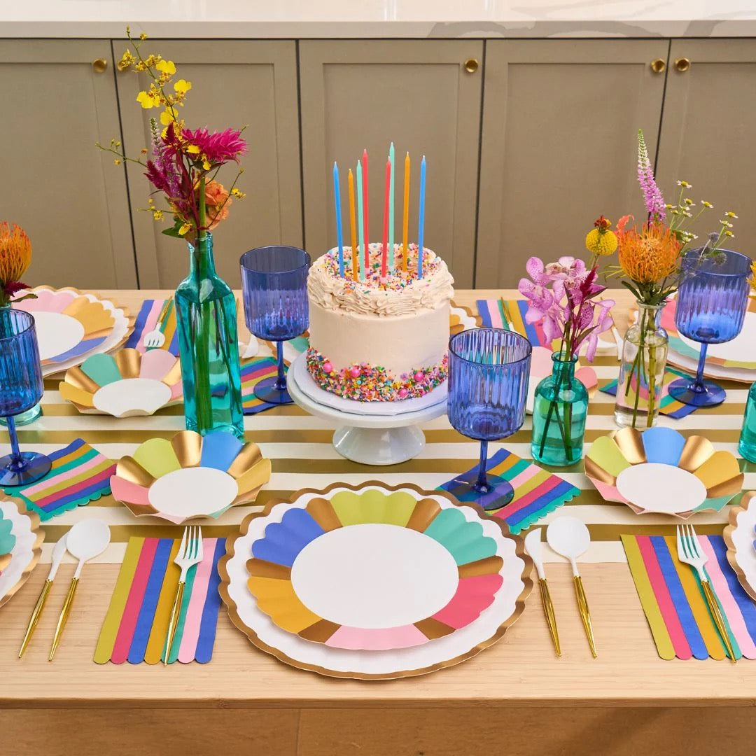 Panoply Striped Dinner Napkin Guest Towel 20ct