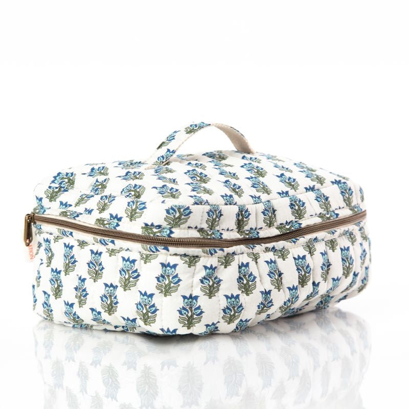 Floral Large Makeup Bag