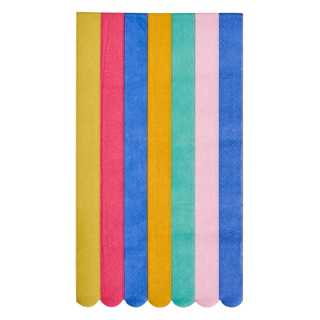 Panoply Striped Dinner Napkin Guest Towel 20ct