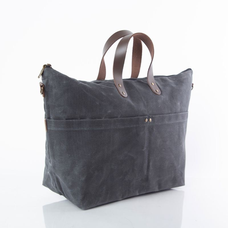 Slate Canvas Traveler Tote
