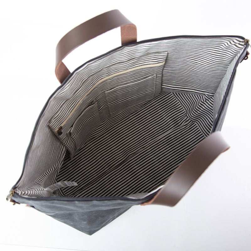 Slate Canvas Traveler Tote