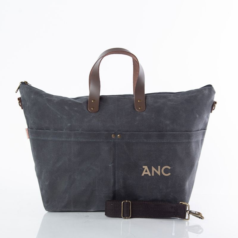 Slate Canvas Traveler Tote