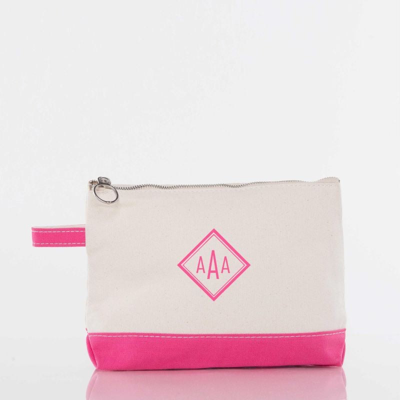 Canvas Makeup Bag (Multiple Colors)