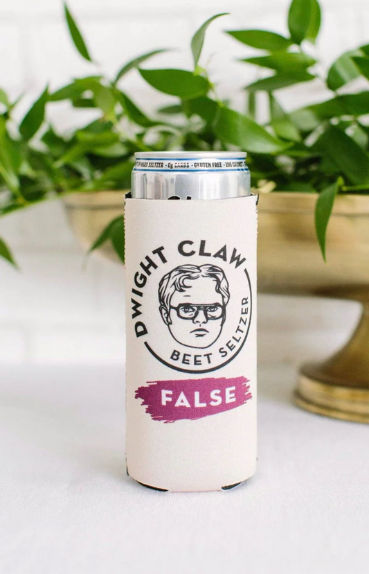 Dwight Claw Slim Can Coozie