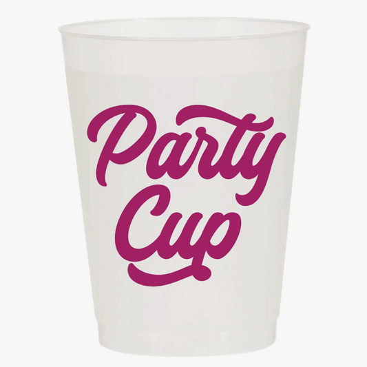 Party Cup Frosted Cups
