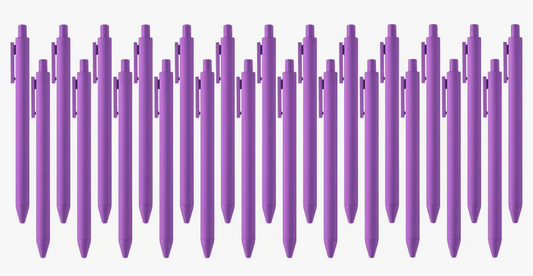 Purple Jotter Pen Single
