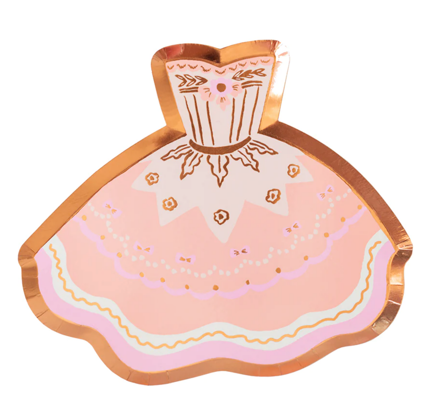 Pirouette Dress Small Plates-8ct