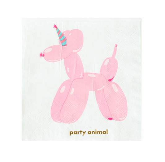 "Party Animal" Cocktail Napkins
