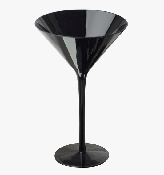 Black Martini Glass 7oz