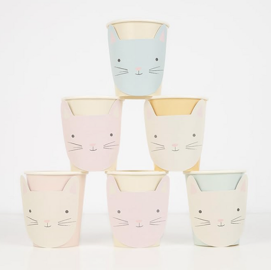 Meri Meri Kitten Cat Cups 8ct