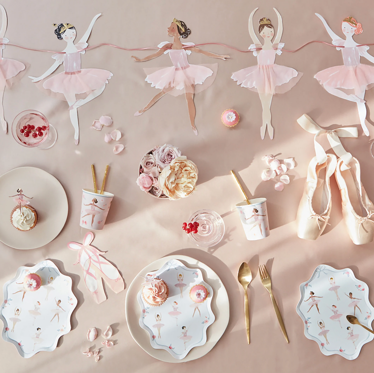 Meri Meri Ballerina Plates 8ct