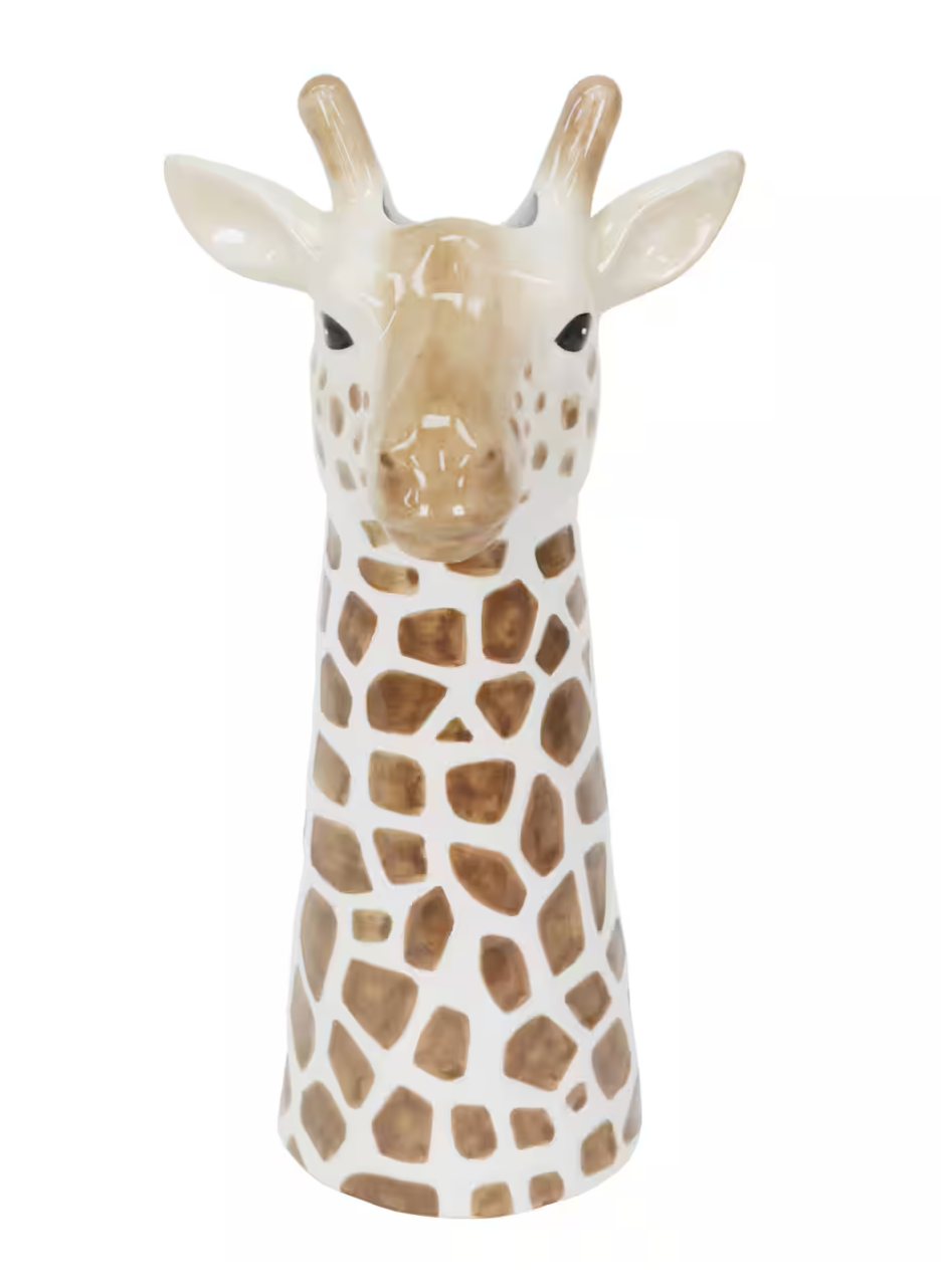 Ceramic Giraffe Vase