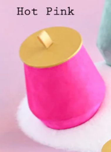 Glitterville Confectionary Covered Canisters