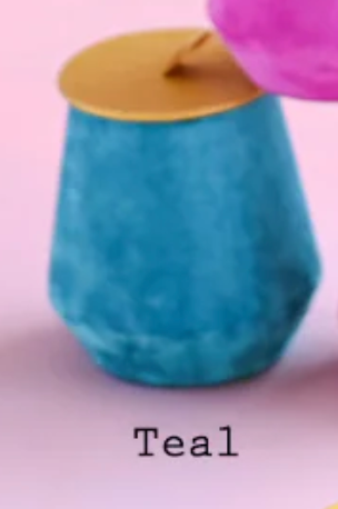 Glitterville Confectionary Covered Canisters