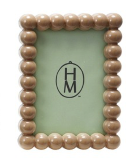 Bubble 4x6 Picture Frame - 4 Color Options