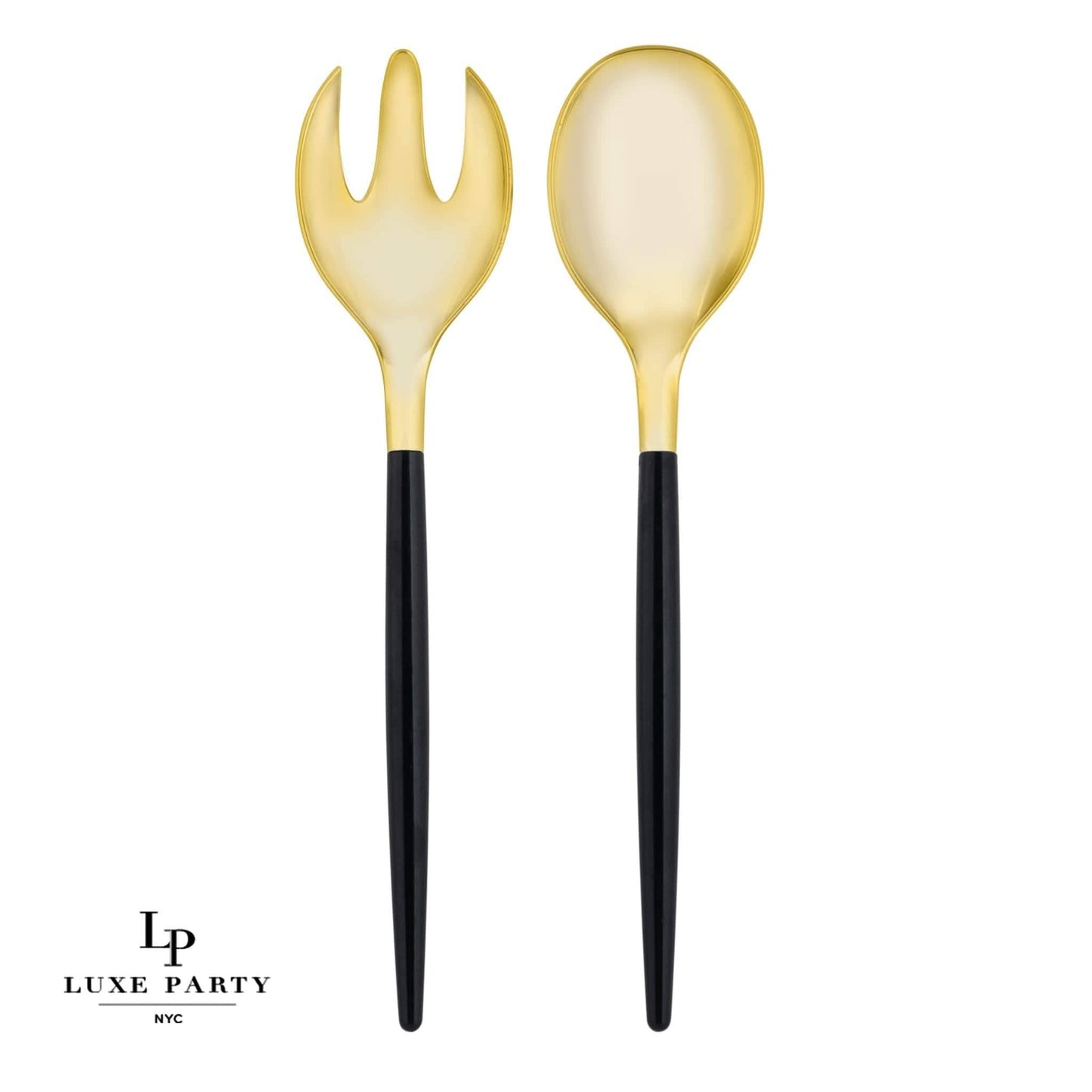 Black & Gold Serving Set
