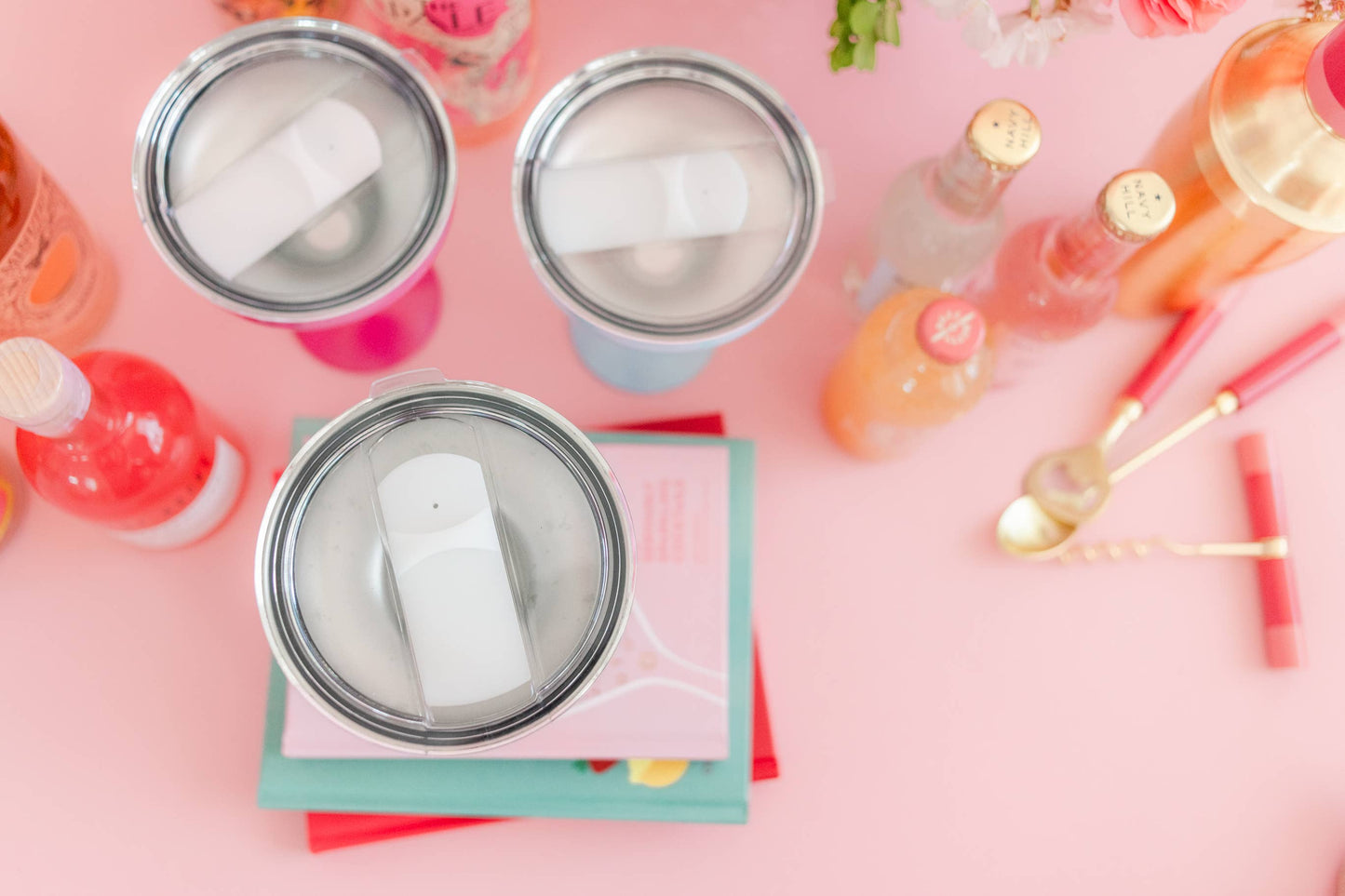 Margarita Glass with Lid - 8oz Stainless Steel