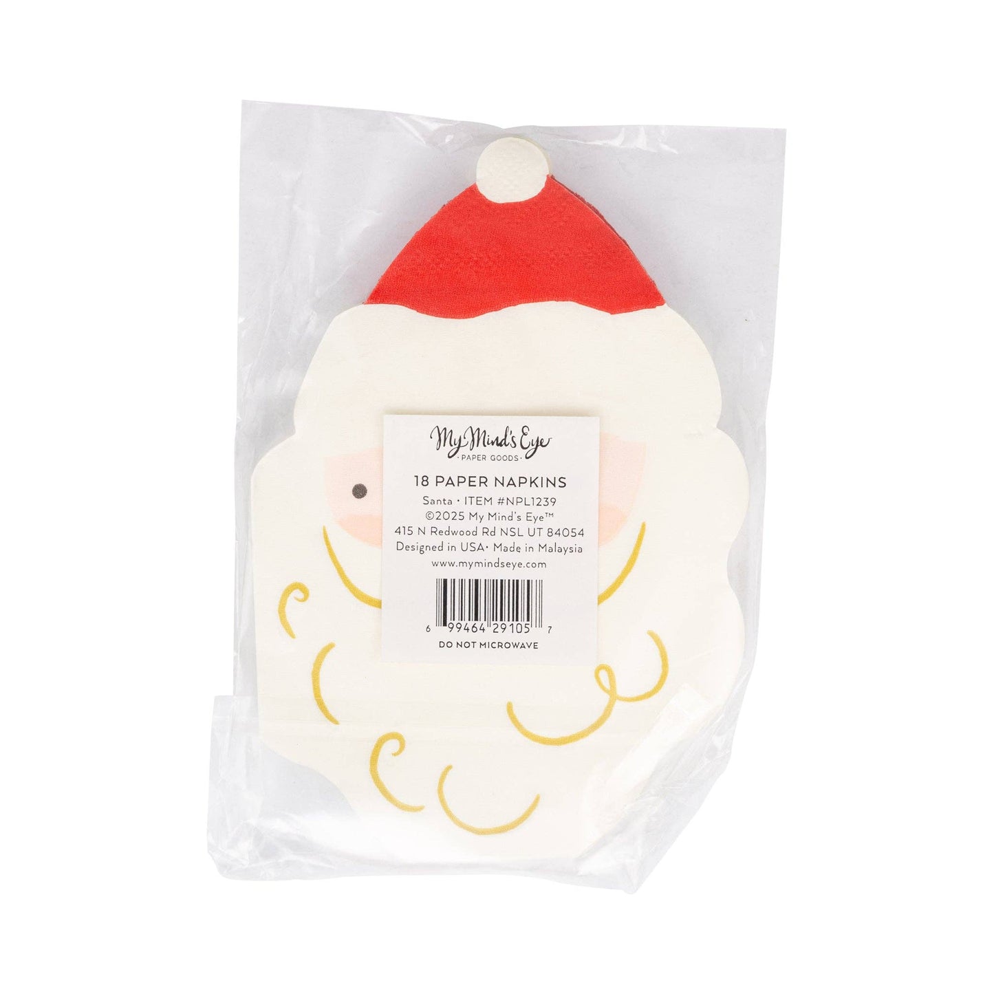Santa Dinner Napkins 18ct