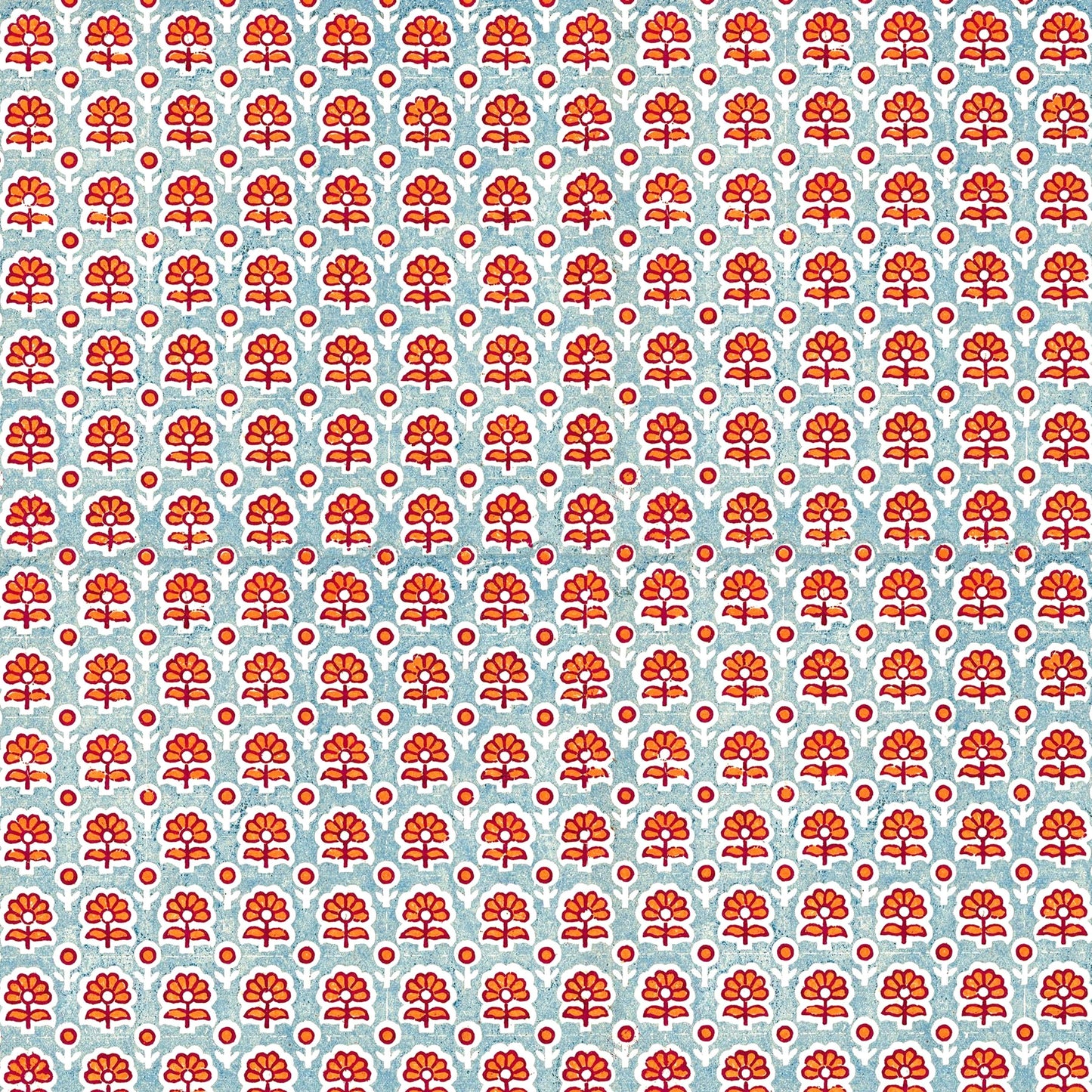 Beau Bottles Indian Blockprint Blue Flower - Prosecco Collection