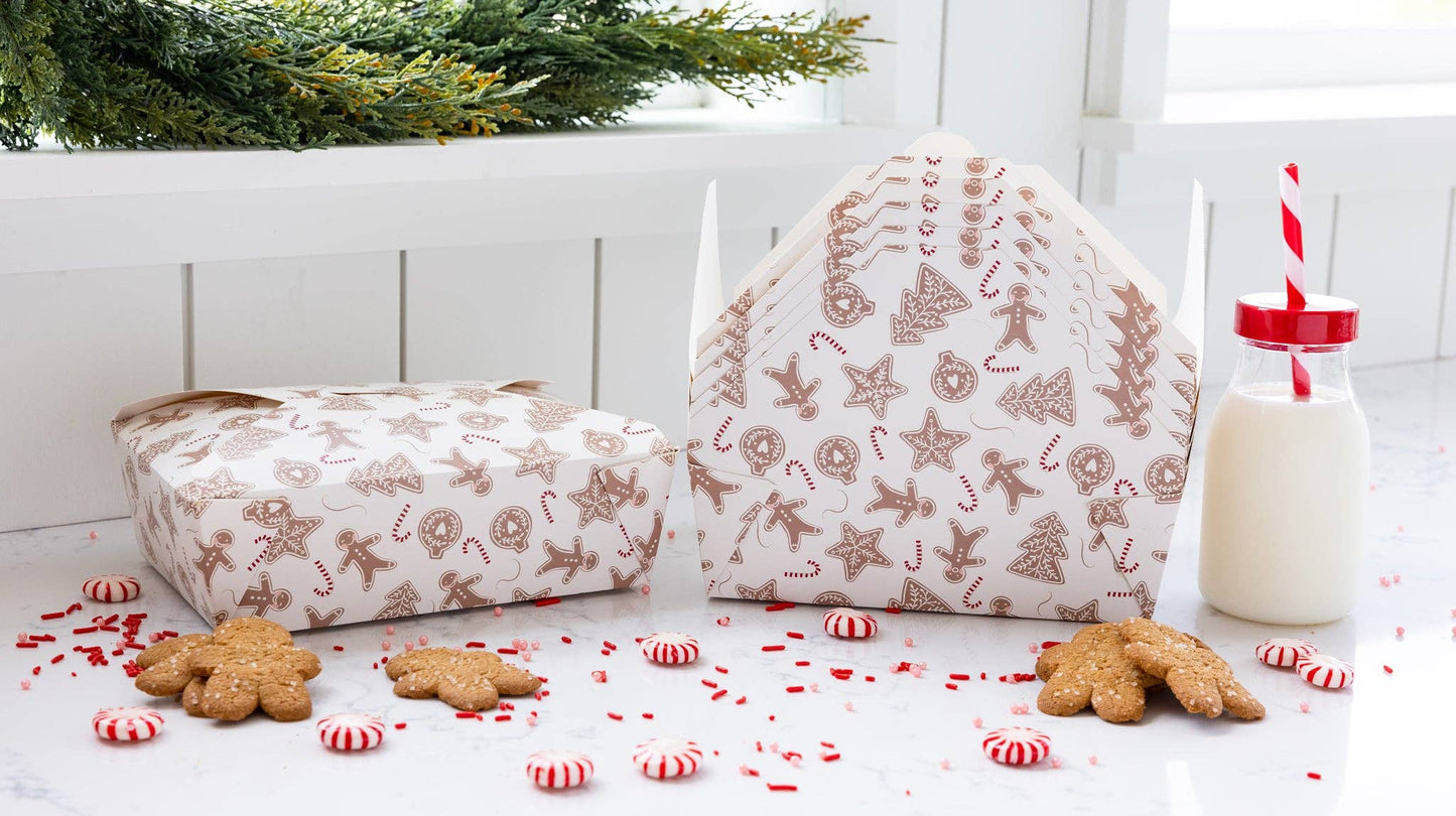 Gingerbread Take Home Boxes 6ct