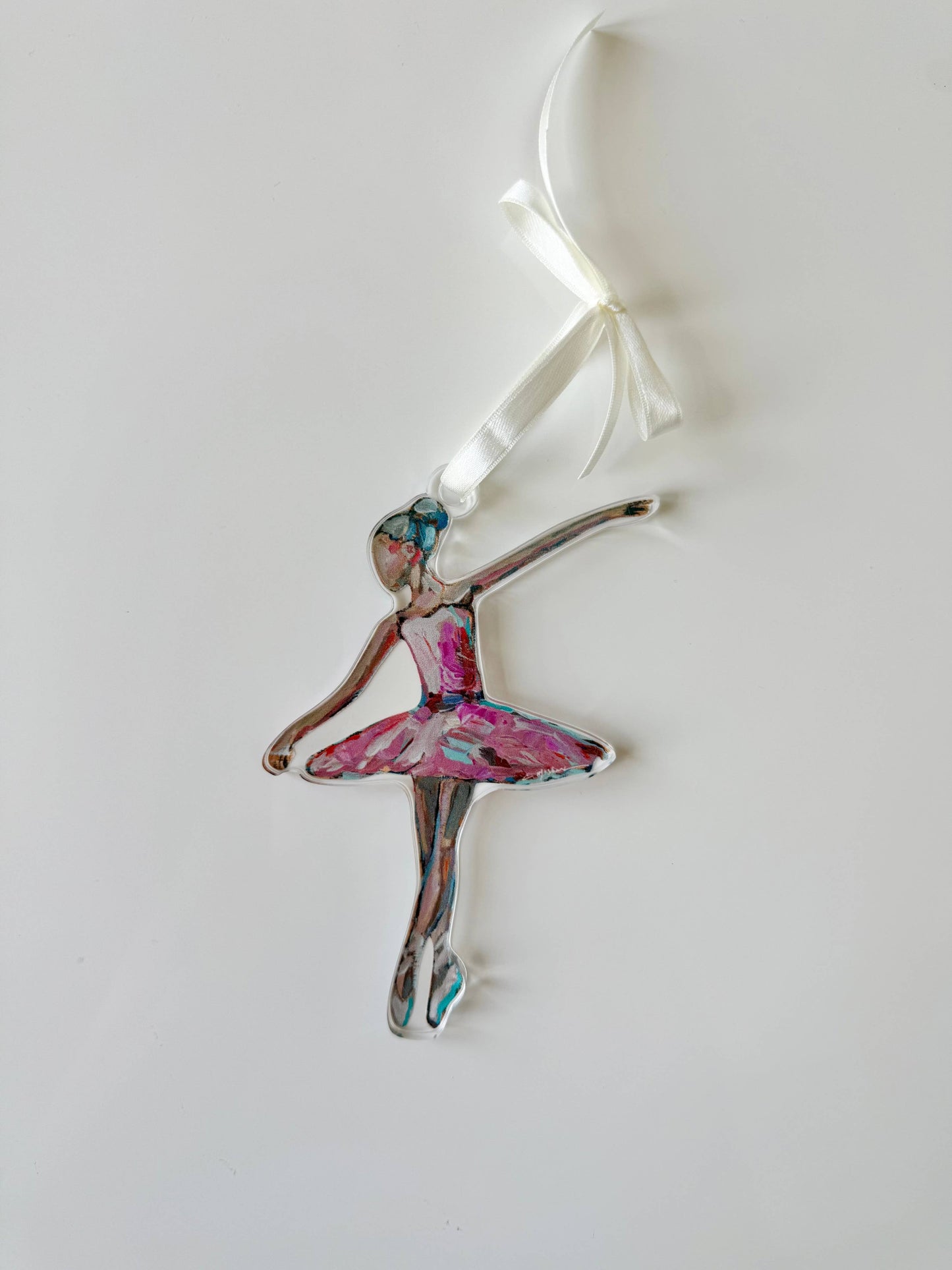 "On Pointe" Ballerina Acrylic Ornament